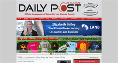 Desktop Screenshot of ladailypost.com